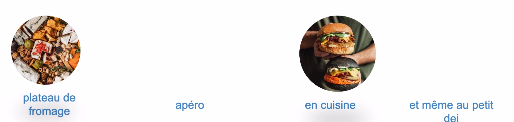 Planche de dégustation colorée avec plusieurs spécialités végétales Jay & Joy.