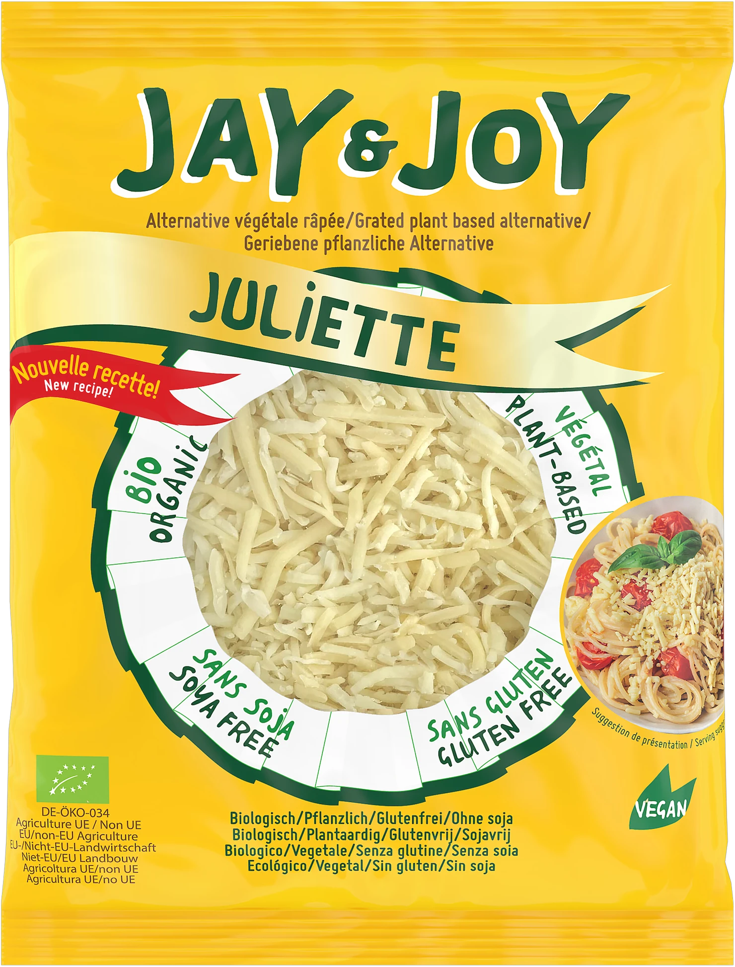 Vue packaging Juliette